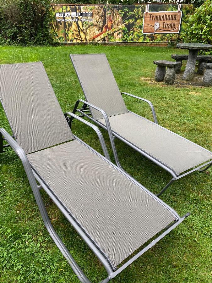 Traumhaus Thale Mit Sauna Und Kamin Exterior foto