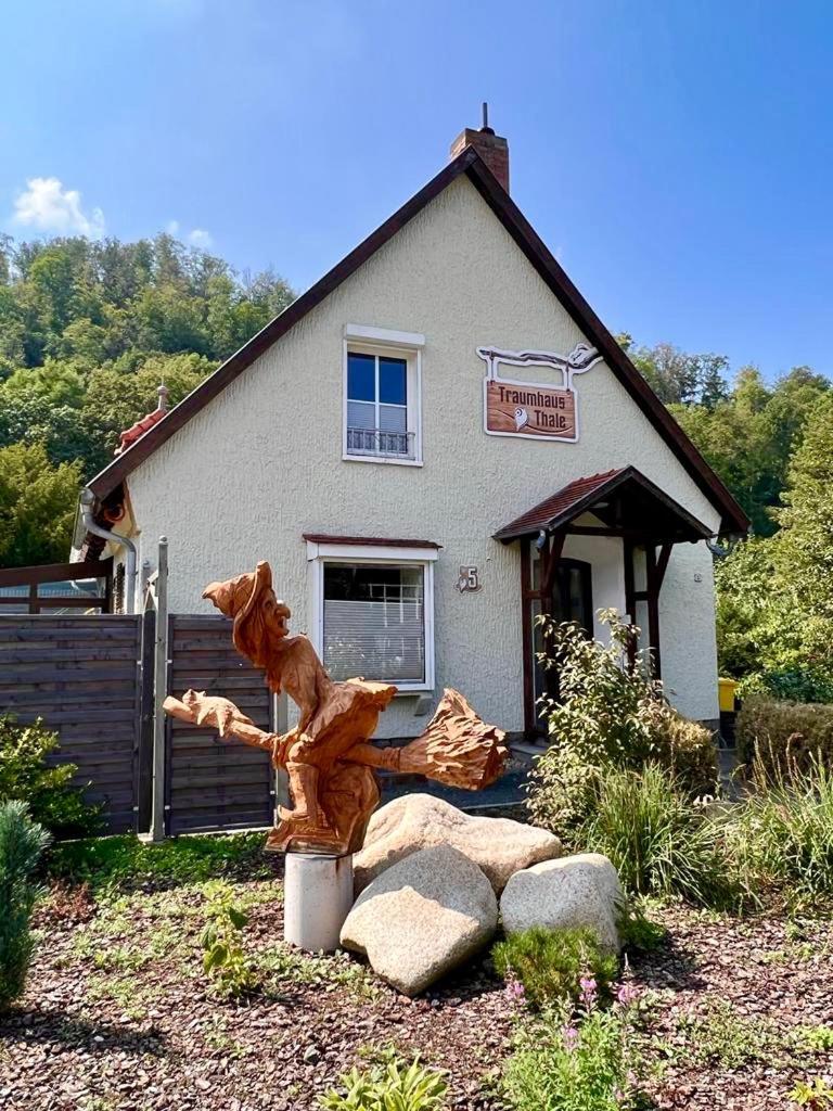 Traumhaus Thale Mit Sauna Und Kamin Exterior foto